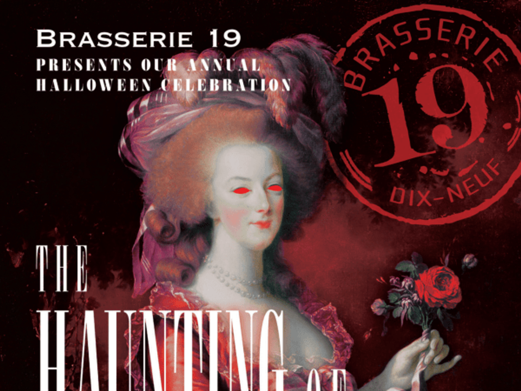 Brasserie 19 Halloween