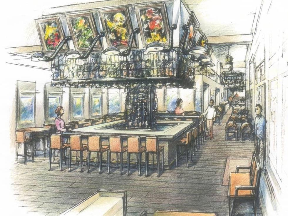 Brasserie du Parc rendering