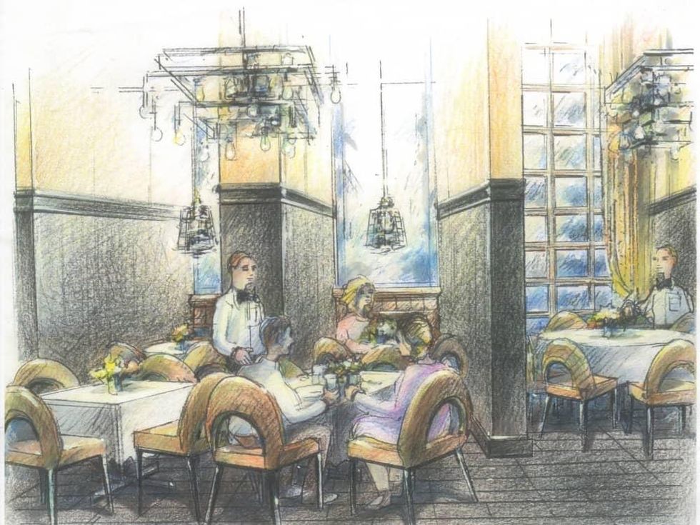 Brasserie du Parc rendering