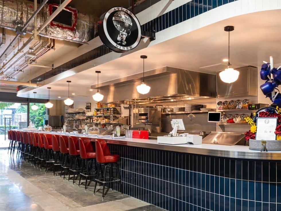 Bravery Chef Hall Atlas Diner counter