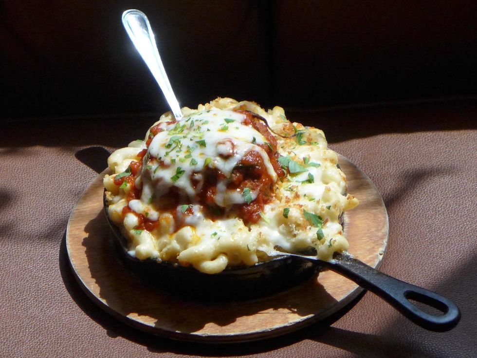 BRC American Gastropub new menu September 2013 Meatball mac & cheese