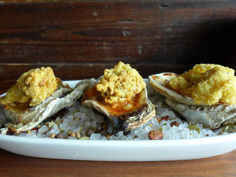 BRC American Gastropub new menu September 2013 oysters