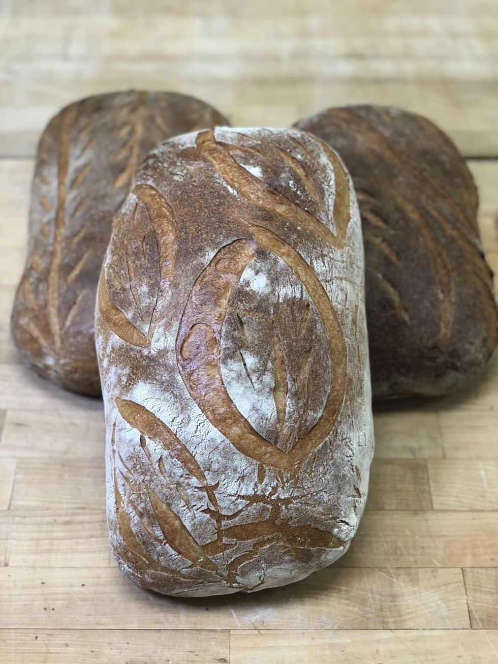 Bread Man Baking Company Greek village bread