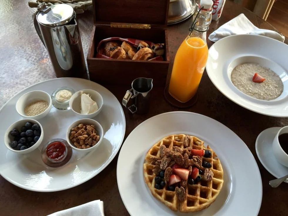 Breakfast at Inn at Dos Brisas