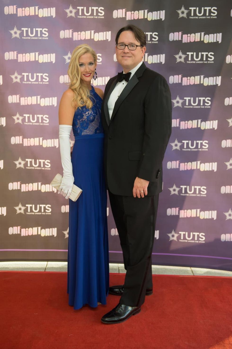 Brenda and Kendall Hollrah at 2017 TUTS Dreamgirls Gala