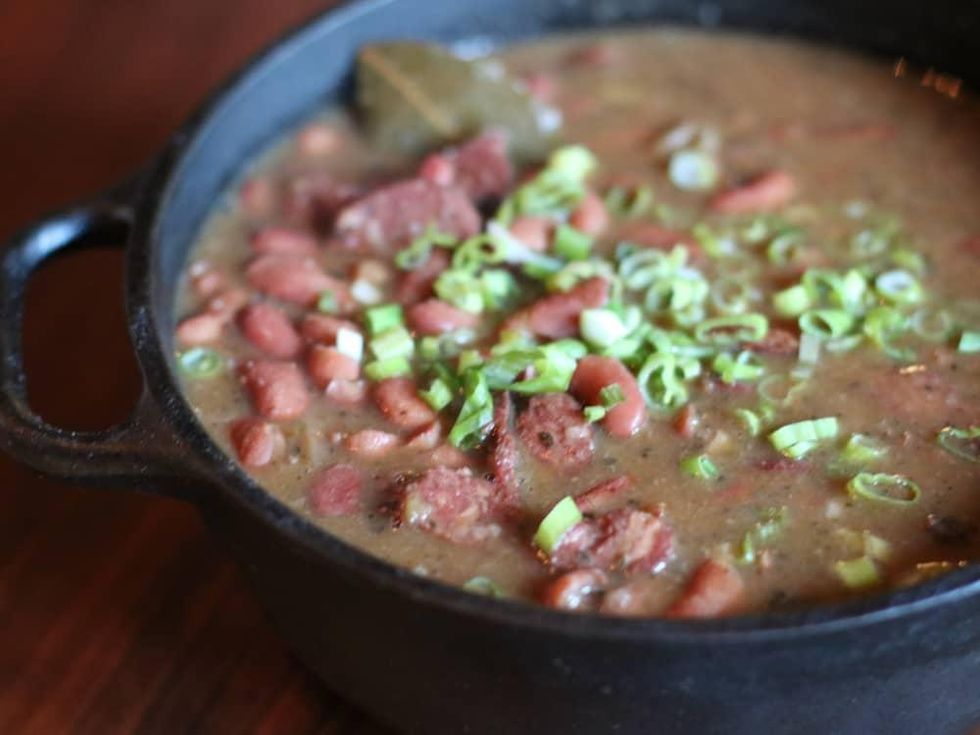 Brennan's Pableaux Johnson red beans and rice