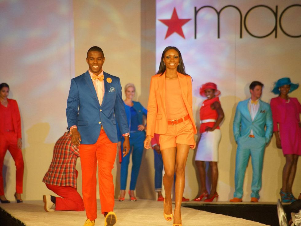 Brentwood scholarship luncheon and fashion show May 2013 models runway