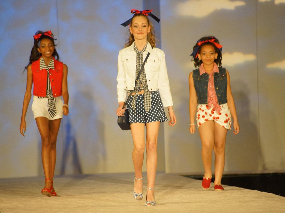 Brentwood scholarship luncheon and fashion show May 2013 models runway