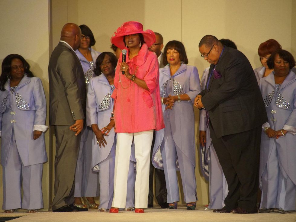 Brentwood scholarship luncheon and fashion show May 2013 models runway