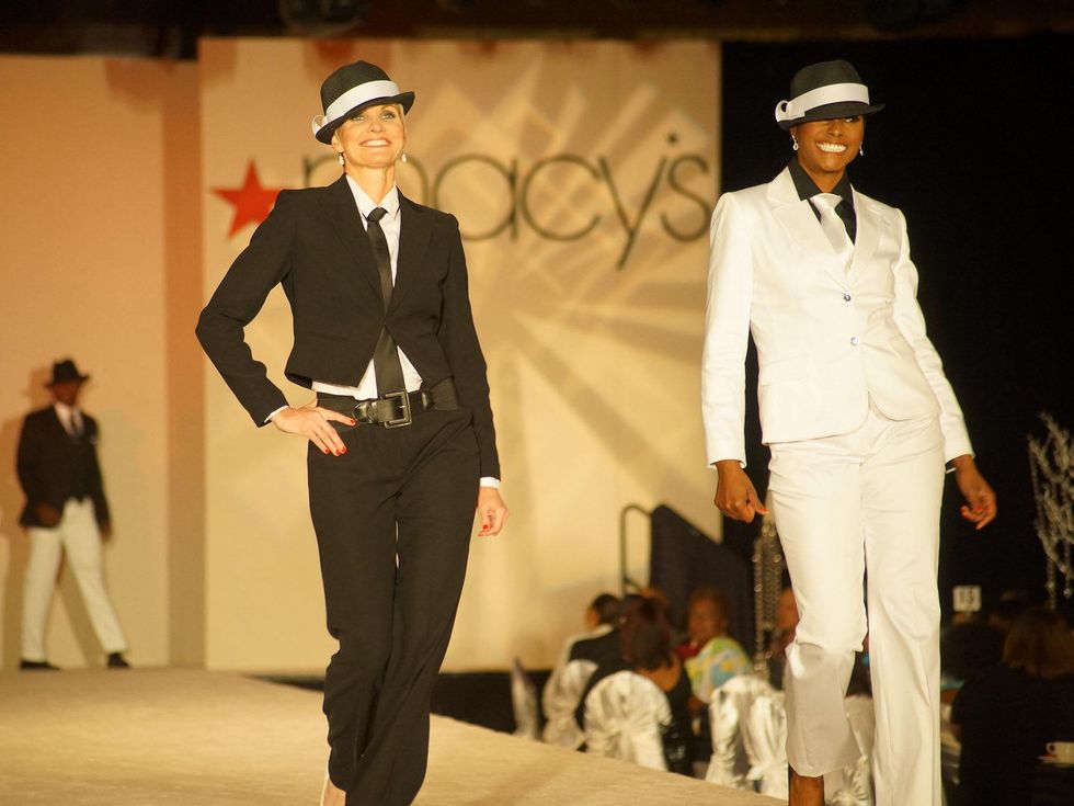 Brentwood scholarship luncheon and fashion show May 2013 models runway