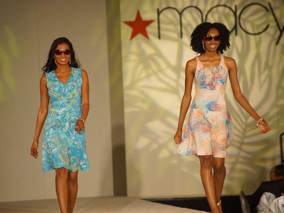 Brentwood scholarship luncheon and fashion show May 2013 models runway