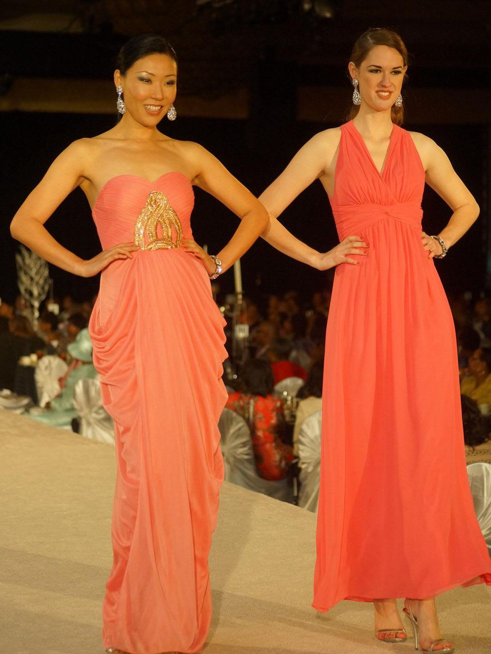 Brentwood scholarship luncheon and fashion show May 2013 models runway