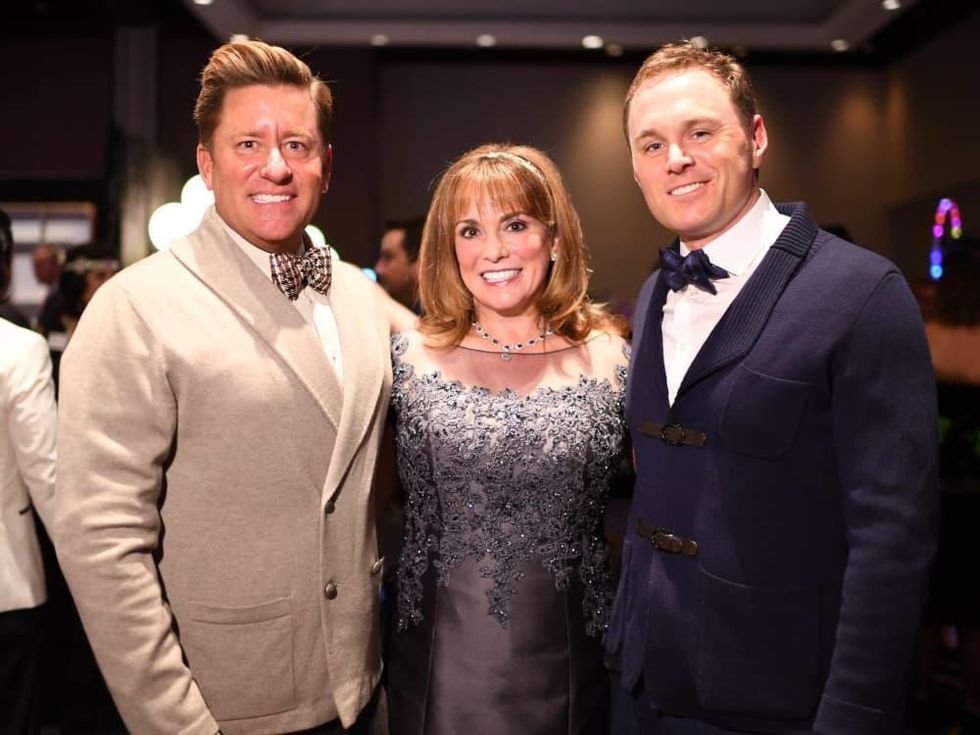 Brian Teichman, Pamela Wright and Andy Cordes at CAP Gala