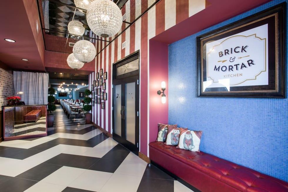 Brick and Mortar Kitchen