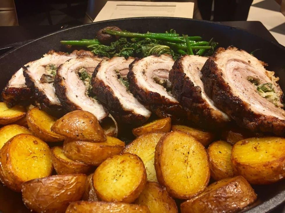 Brick and Mortar Kitchen