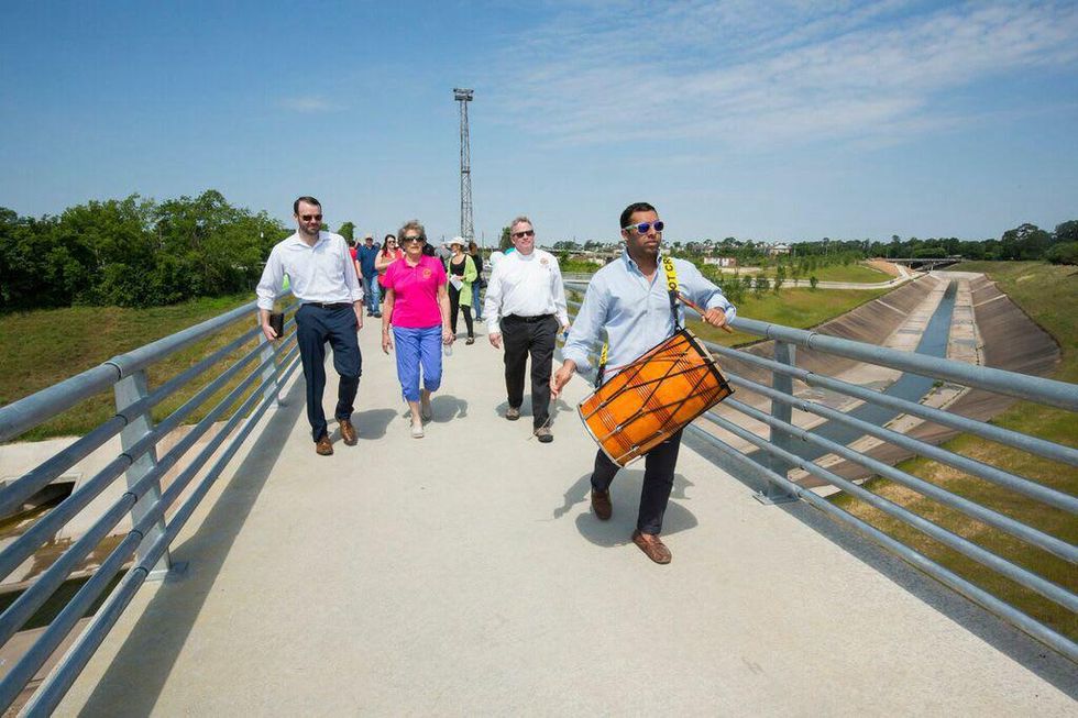 Bridge bash heights bike trail