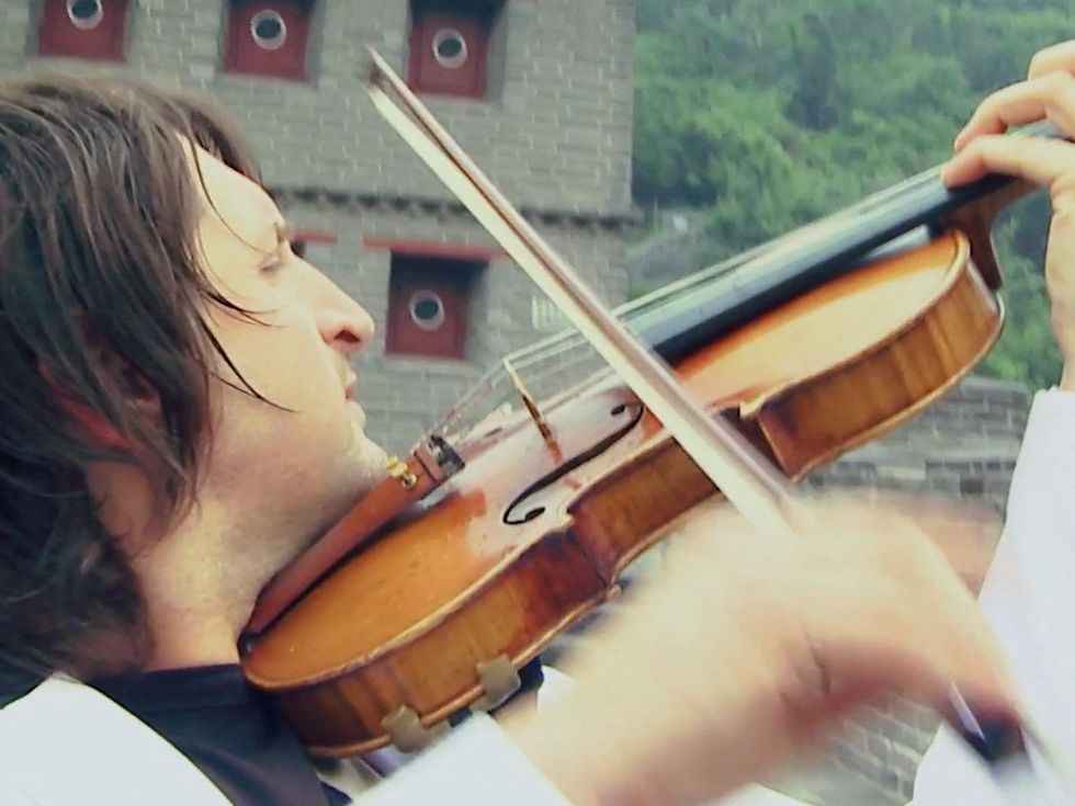 Brilliant lecture series presents Edvin Marton preview September 2013 Great Wall of China