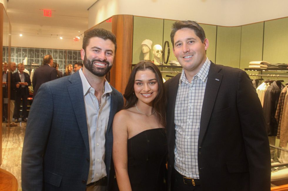 Brioni opening Men of Distinction