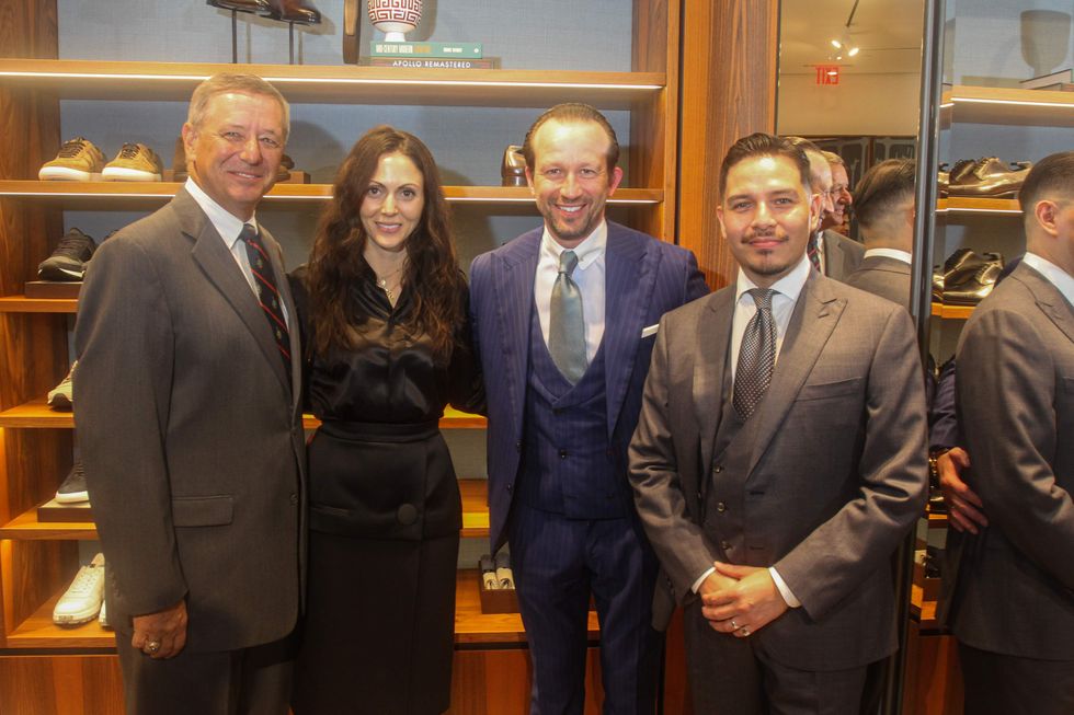 Brioni opening Men of Distinction