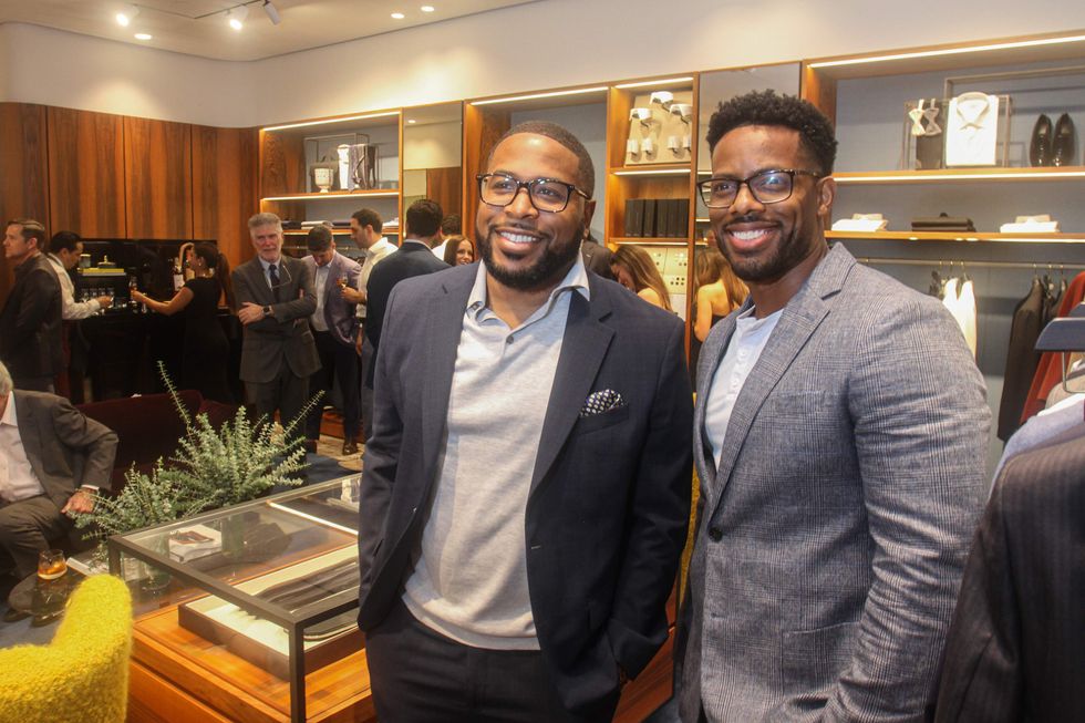 Brioni opening Men of Distinction