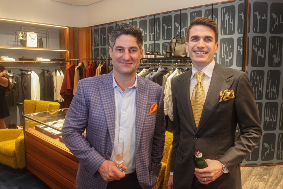 Brioni opening Men of Distinction