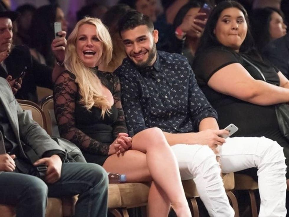 Britney Spears, Sam Ashgari at Art Hearts Fashion show