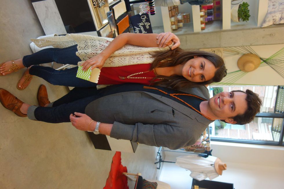 Brittany Meisner and Matt Johns at Garmentory party at Saint Cloud