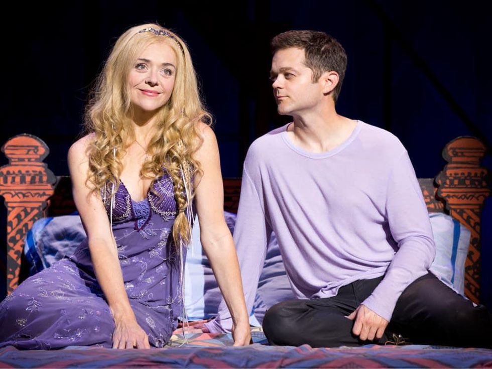 Broadway at the Hobby Center January 2015 Rachel Bay Jones as Catherine & Josh Kaufman as Pippin
