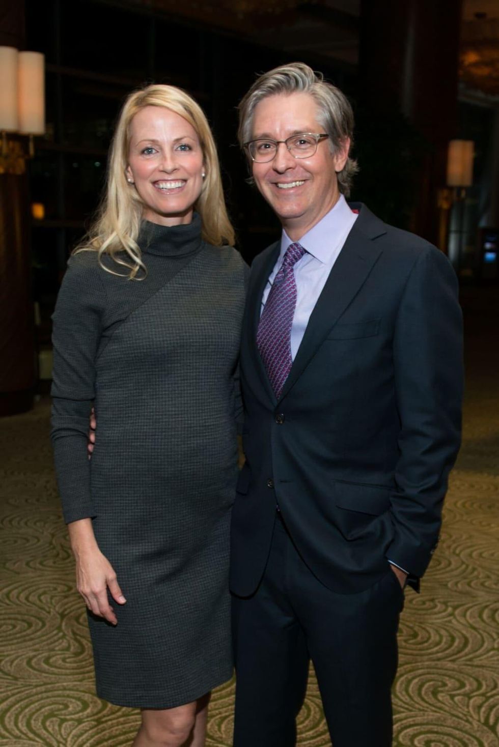 Brooke and Holden Rushing at MD Anderson Legends dinner