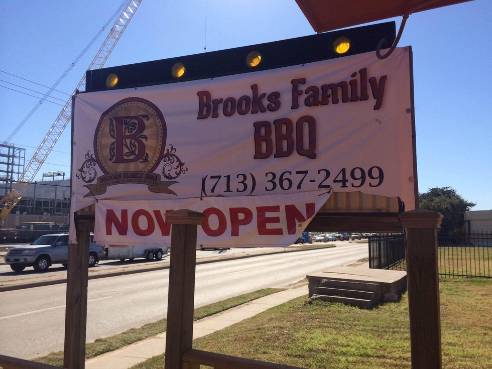 Brooks family BBQ Houston January 2014