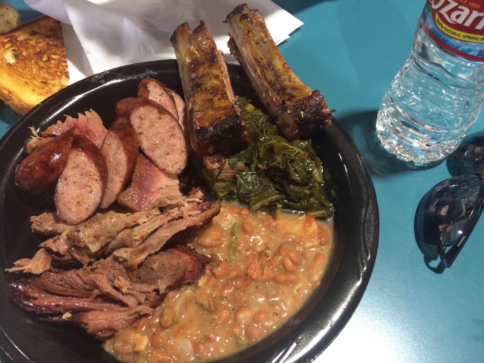 Brooks family BBQ Houston January 2014