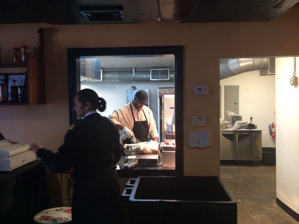 Brooks family BBQ Houston January 2014