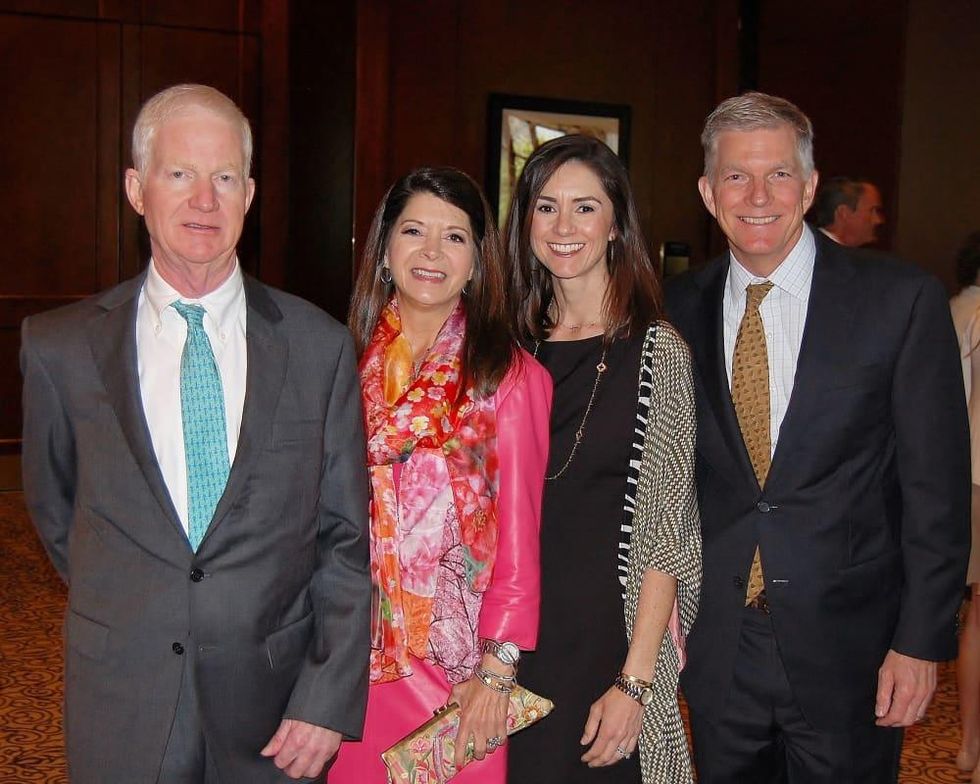 Brookwood luncheon, Rusty Walter, Paula Walter, Ron Wilson, Brandy Wilson