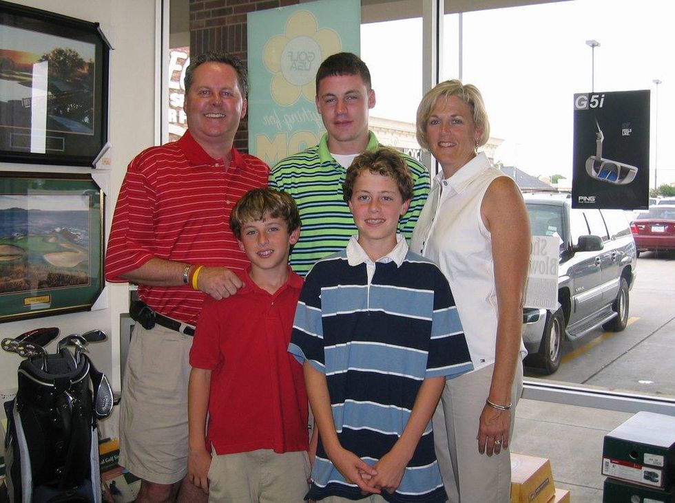 Bruce, Benjamin, Carol, Austin, and Robert Bradford