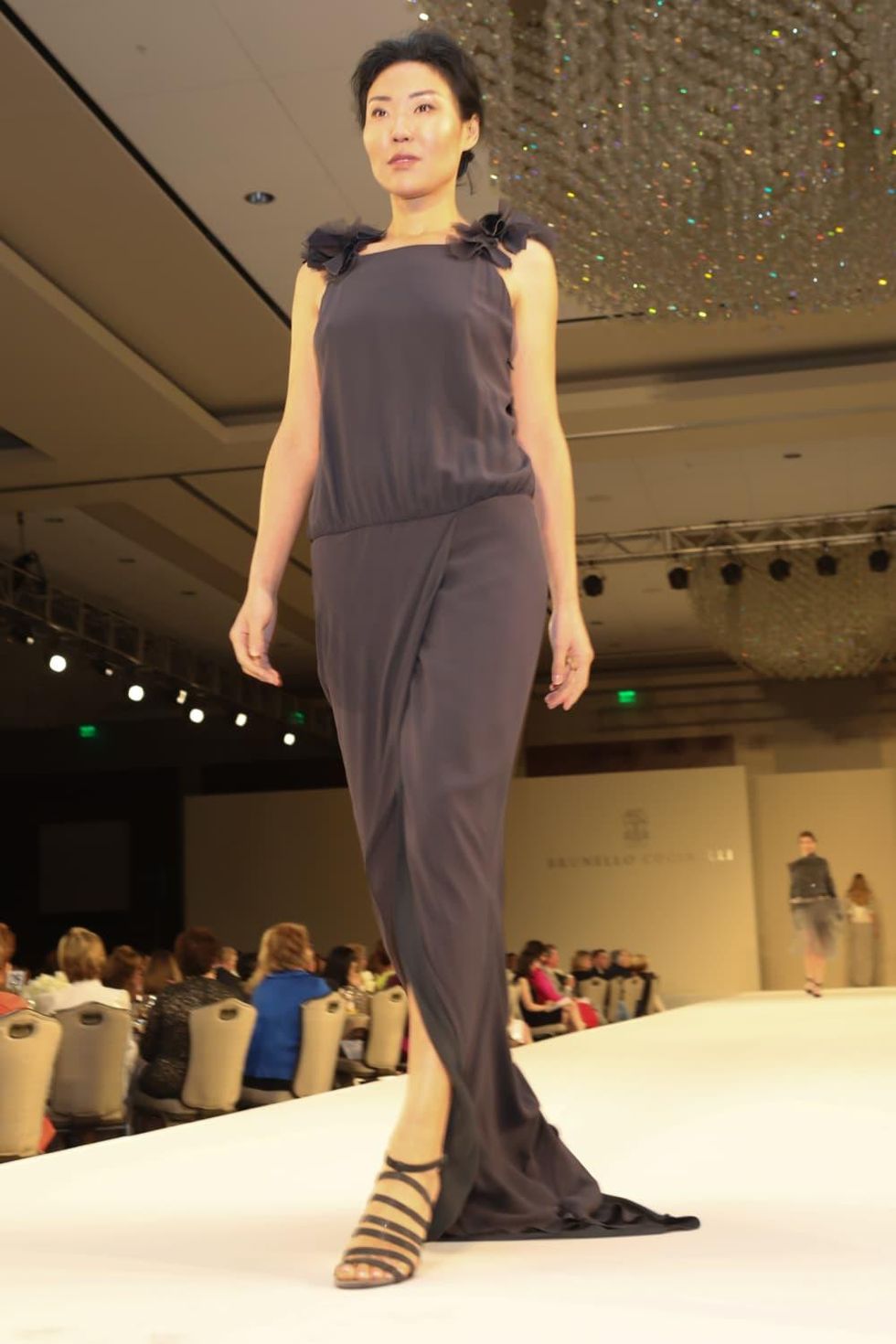 Brunello Cucinelli runway show at Best Dressed Luncheon 2017