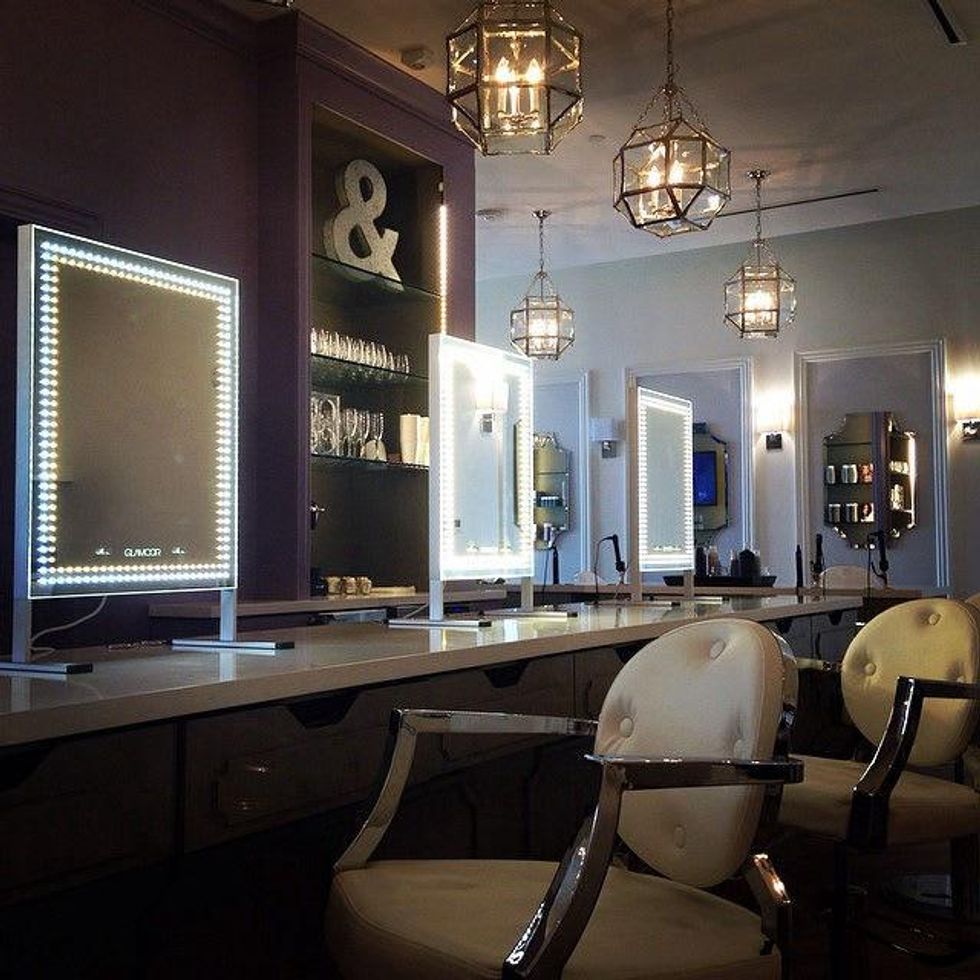 Brush & Blush Bar Interior Image