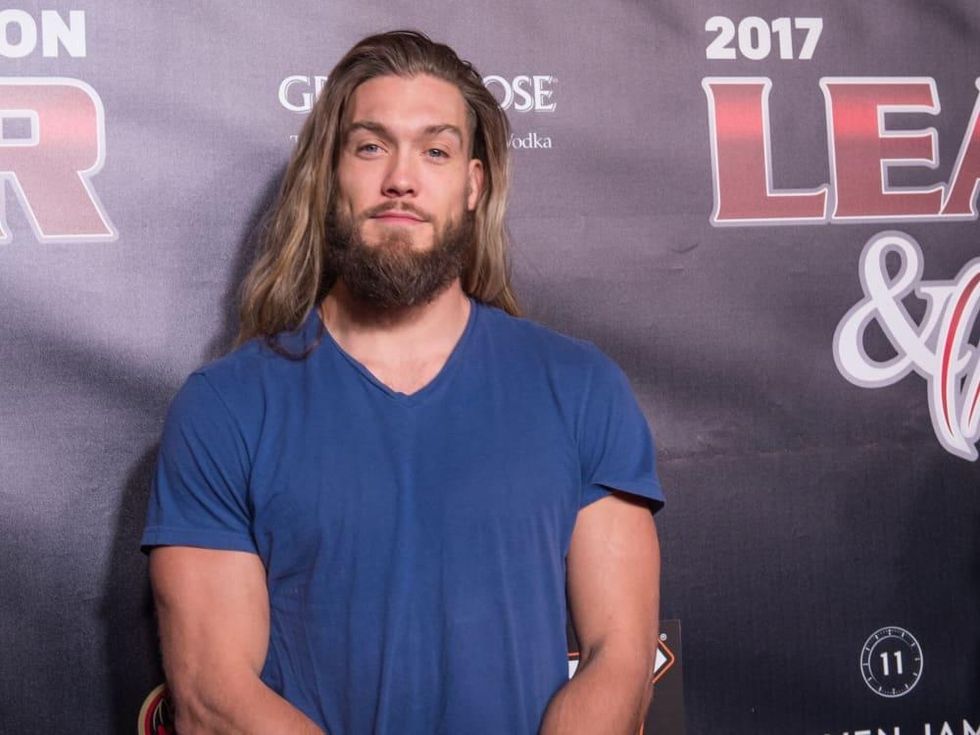 Bryan Braman at Leather and Laces Friday night