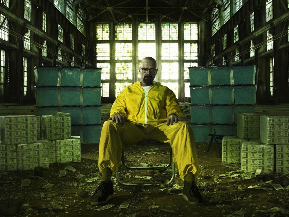 Bryan Cranston as Walter White in Breaking Bad