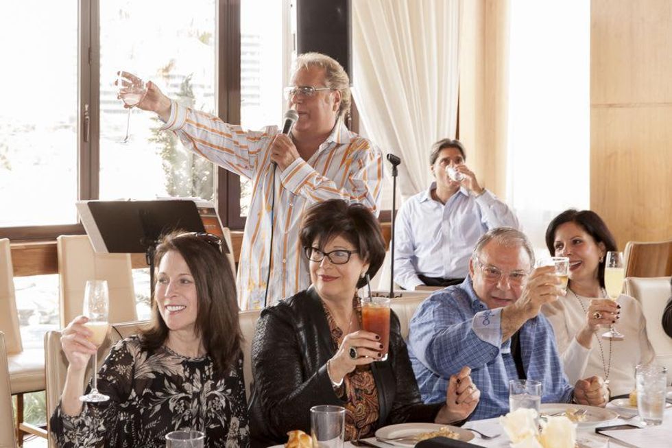 Bubba McNeely and friends at Neal Hamil's birthday party November 2014