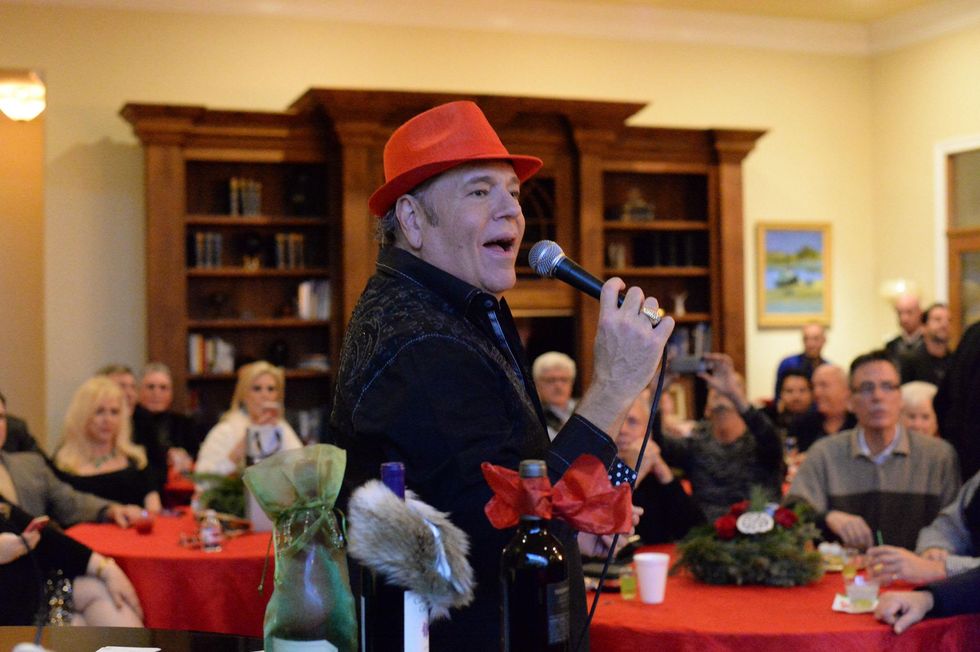 Bubba McNeely at Bubba and Mark's Christmas Party December 2014