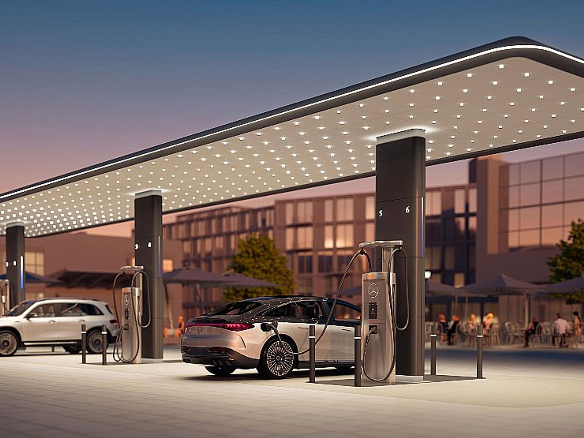 Buc-ee’s EV chargers Mercedes Benz