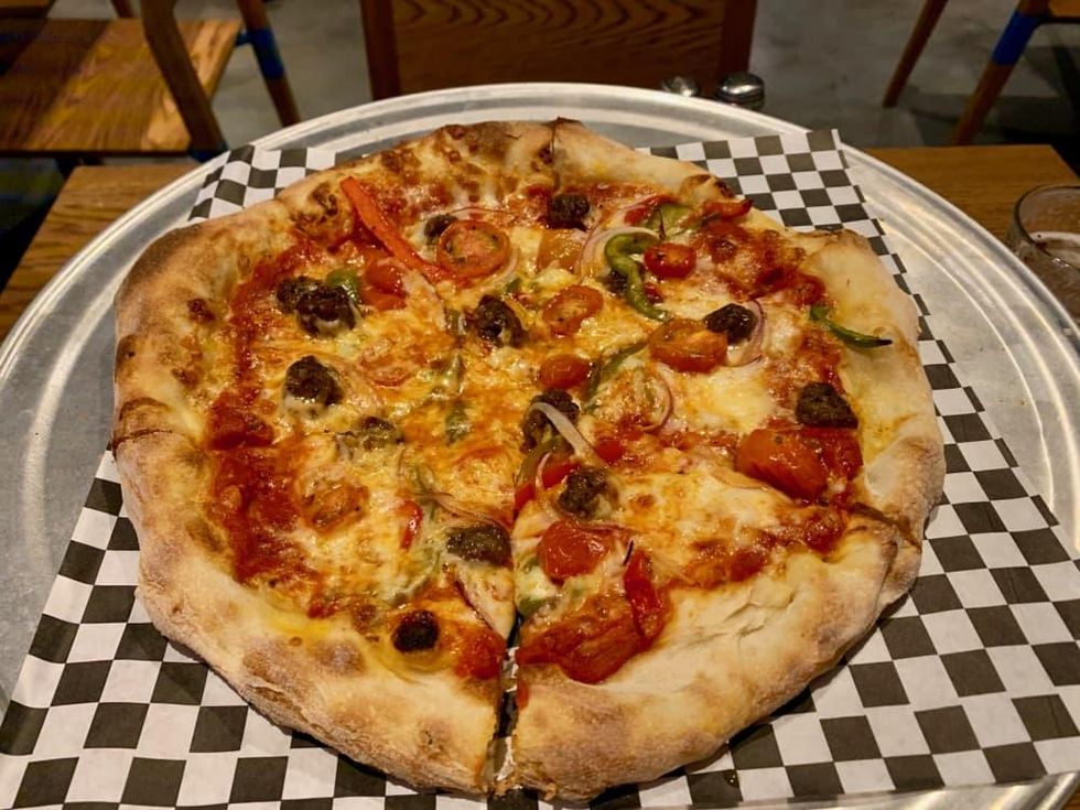 Buffalo Bayou Brewing Company pizza