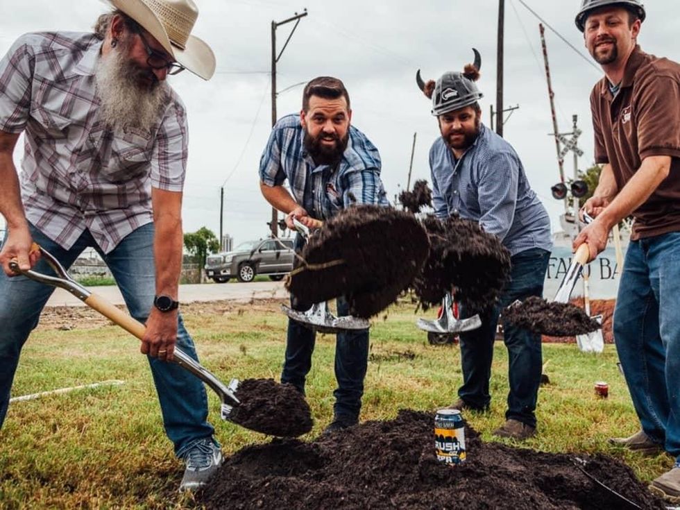 Buffalo Bayou Brewing groundbreaking