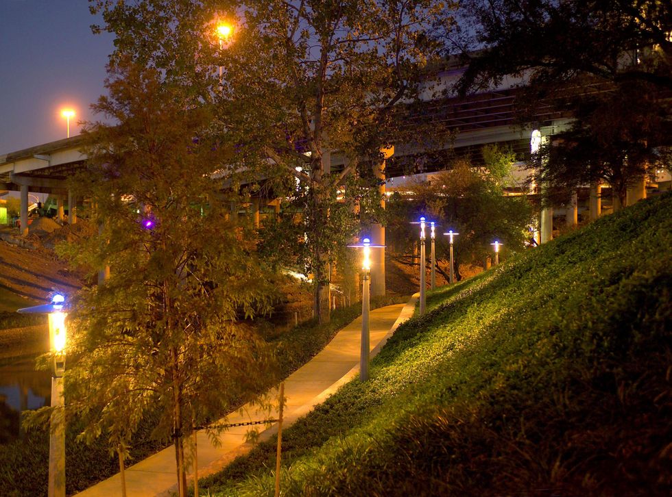 Buffalo Bayou Christmas Ideas December 2013 lights on the Bayou