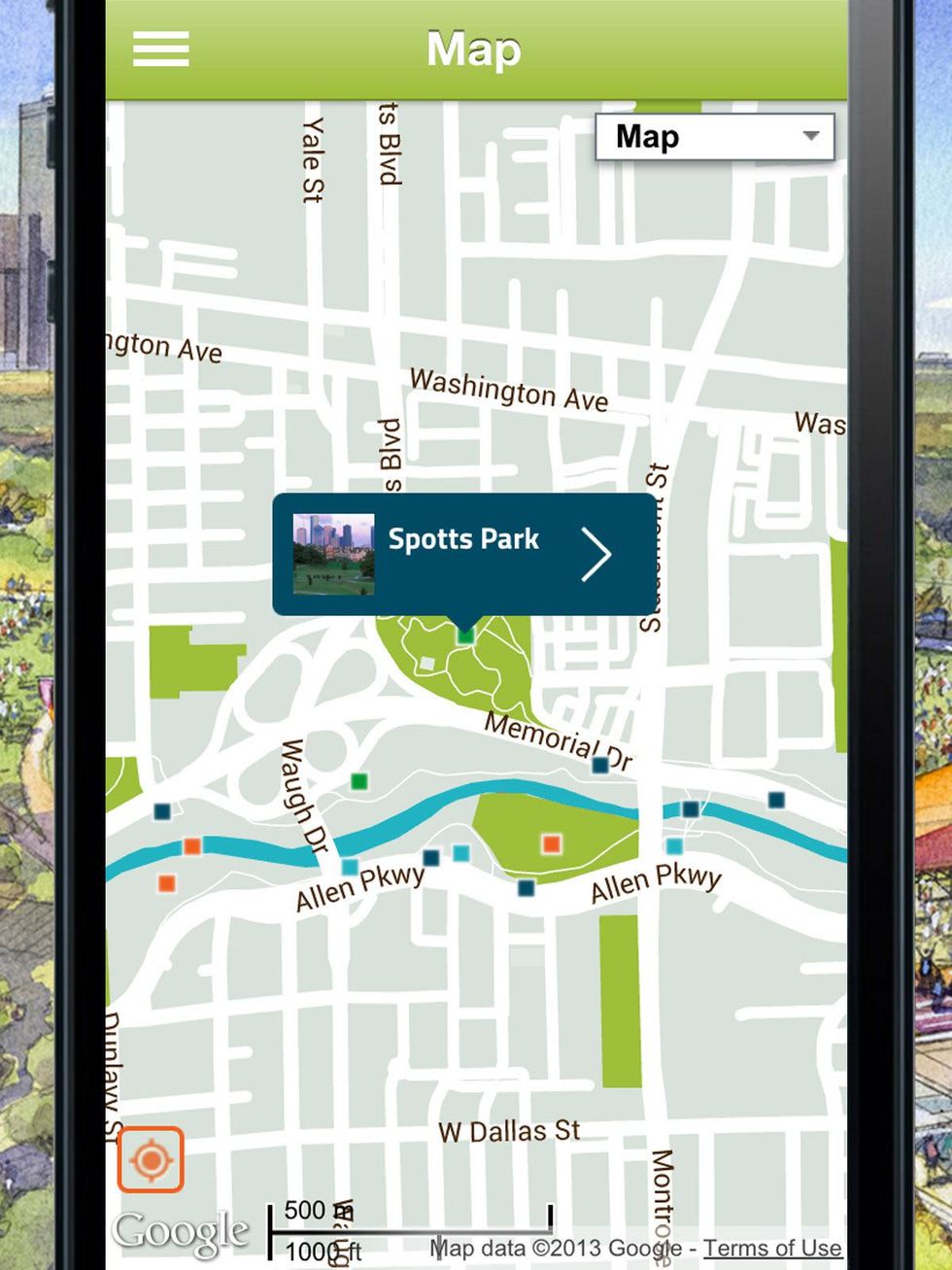 Buffalo Bayou Guide App