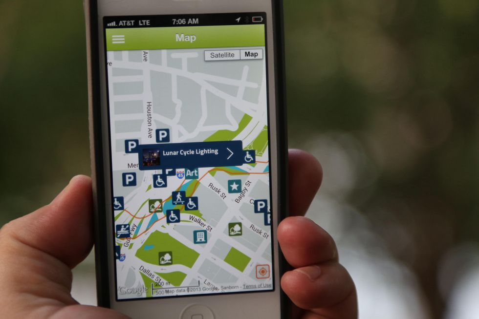 Buffalo Bayou mobile app