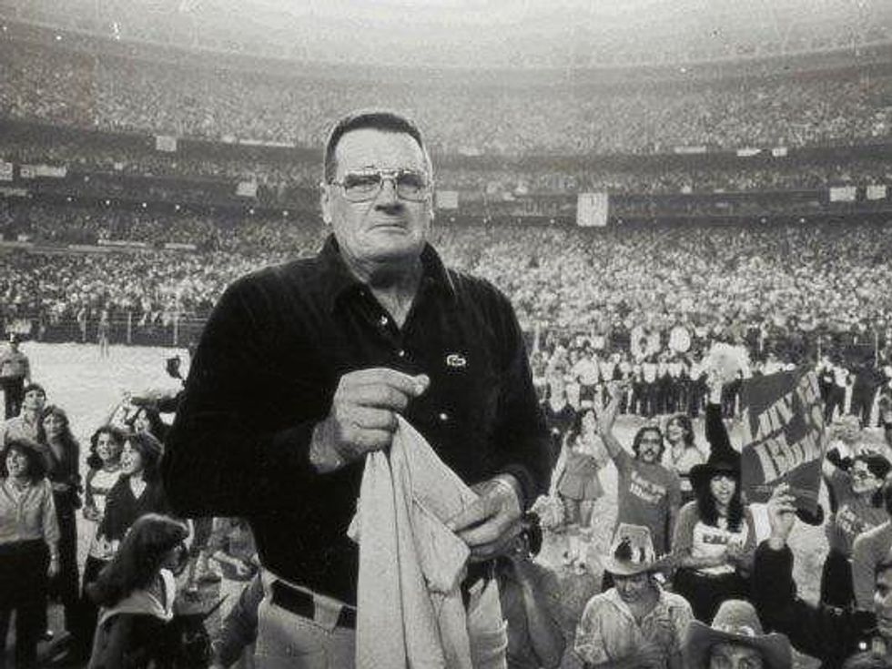 Bum Phillips at the Astrodome