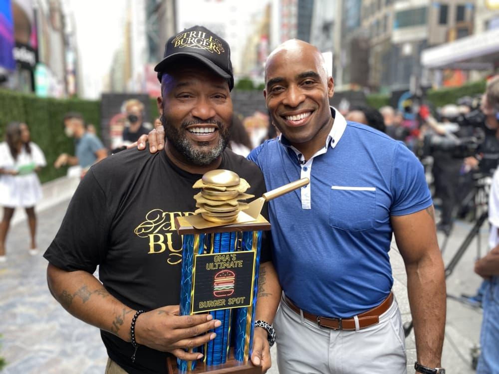 Bun B Trill Burgers Good morning America tiki Barber