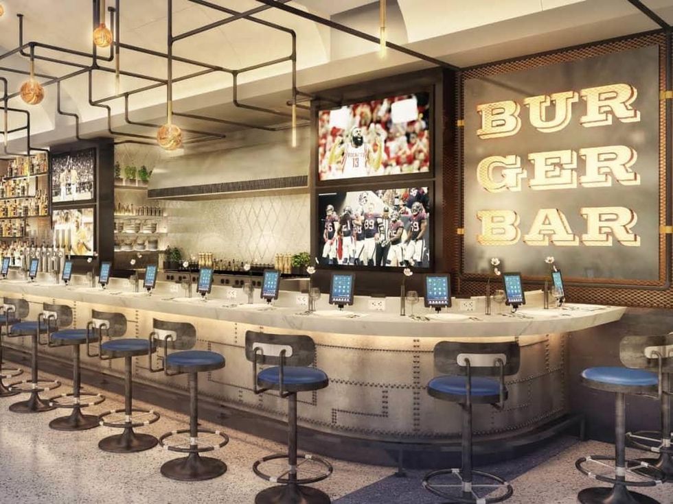 Burger Bar at Bush Intercontinental Airport