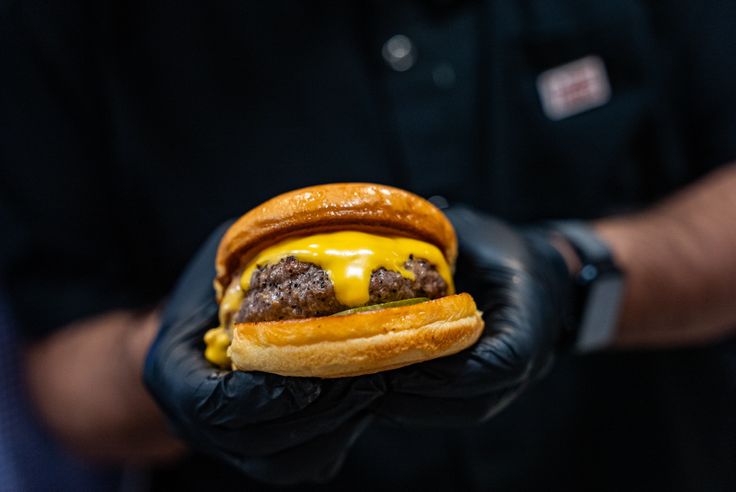 Trill Burgers at NRG Stadium during Houston Texans home games